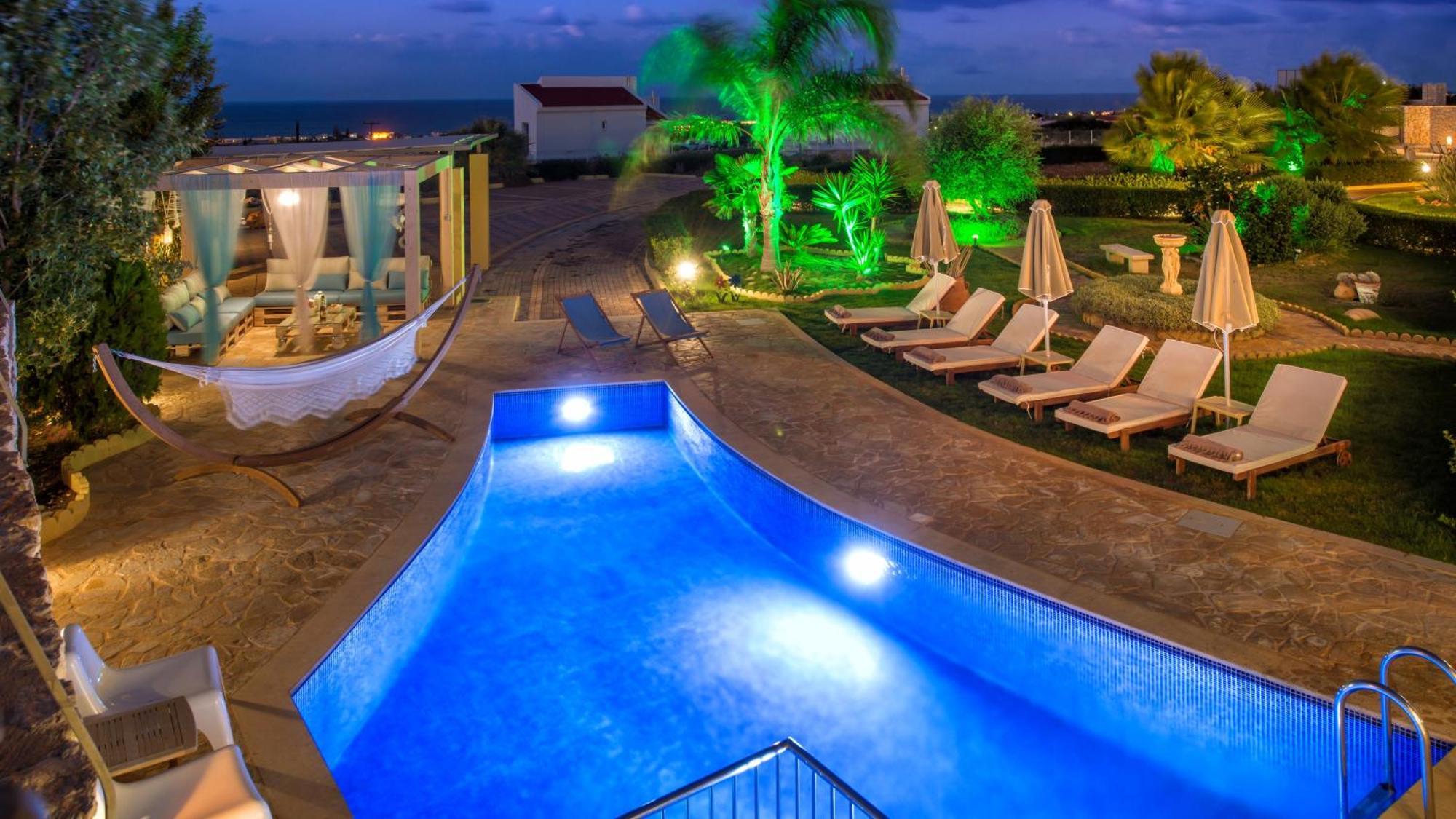 Azzuro Villa With Private Pool By Estia Hersonissos  Exterior photo